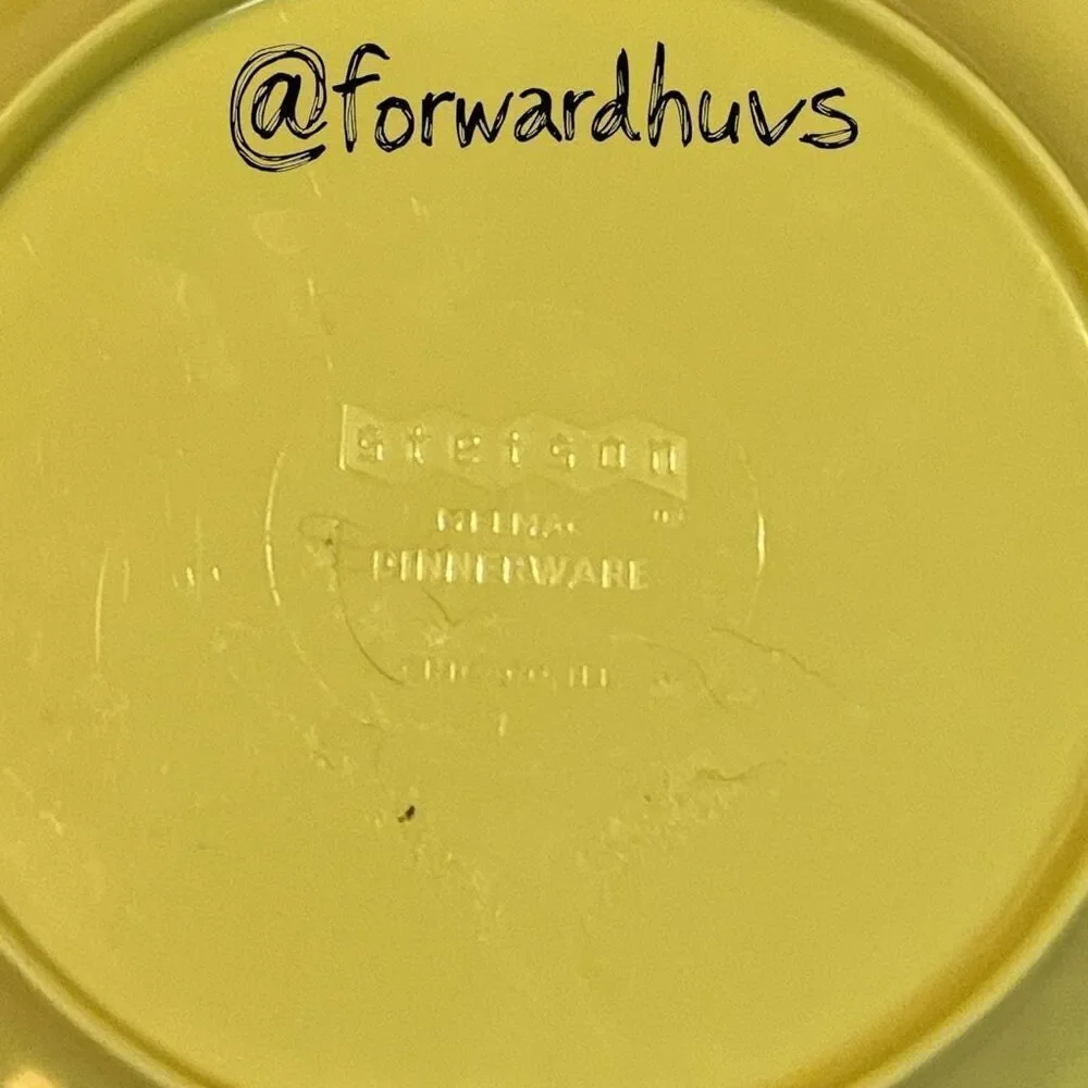 Stetson Melmac Dinnerware Chicago, ILL Yellow Bowl Set